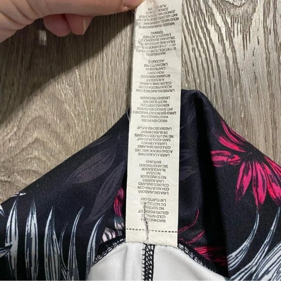 Fabletics Palm Tree Pattern Pants Size XS - Picture 4 of 5